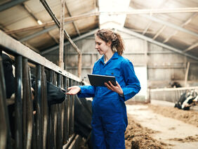 Farmers do it digitally these days