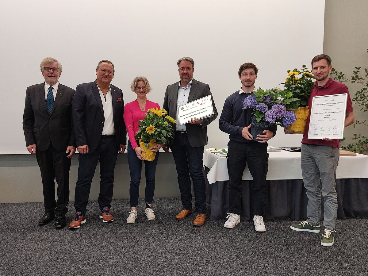 Ausbildungsbetrieb des Jahres im Beruf Gärtner/in 2023