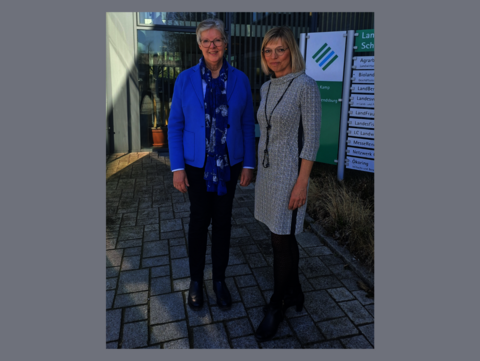 Dr. Juliane Rumpf und Ute Volquardsen 