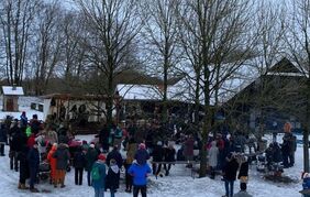 Gottesdienst im Stall